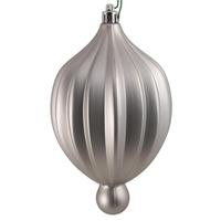 Vickerman 6.3" x 3.5" Limestone Matte Lantern Christmas Decoration (4 Pack)