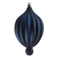 Vickerman 6.3" Midnight Blue Matte Lantern Ornament (4 pack)