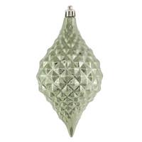 Vickerman 6" Wrought Iron Shiny Diamond Drop Ornament (4 pack)