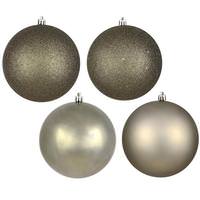Vickerman 2.4" Wrought Iron 4 Assorted Finish Ball Ornament (24 pack)