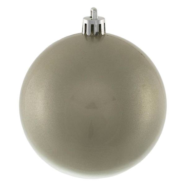 4" Limestone Candy Ball Ornament (6 pack)