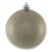 Vickerman 4" Limestone Candy Ball Ornament (6 pack)