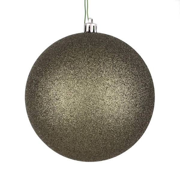 2.75" Wrought Iron Glitter Ball Ornament (12 pack)