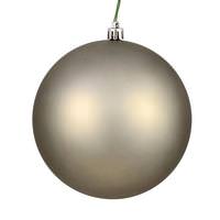 View 2.75" Wrought Iron Matte Ball Ornament (12 pack)