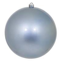 View 4.75" Periwinkle Candy Ball Ornament (4 pack)
