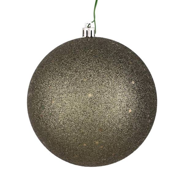 4.75" Wrought Iron Sequin Ball Ornament (4 pack)
