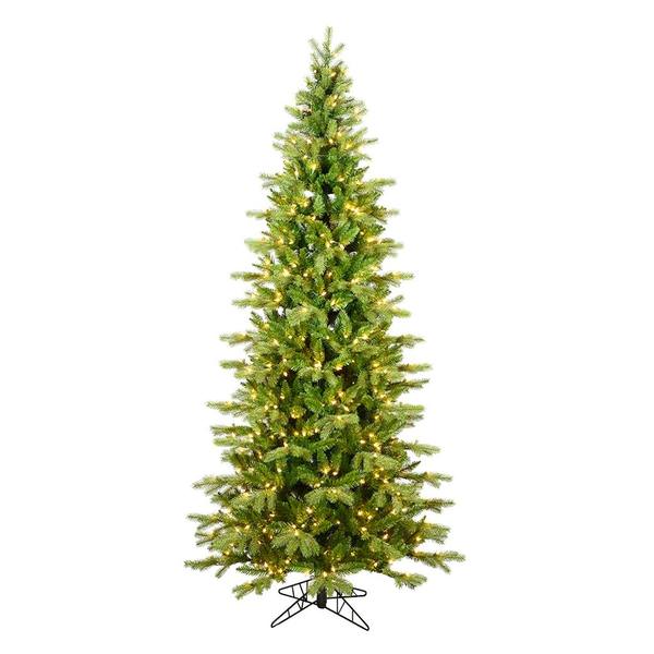 10' x 80" Artificial Balsam Spruce 2350 Warm White Low Voltage LED Lights