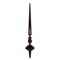 Vickerman 12" Lilac Shiny Cupola Finial Ornament (3 pack)