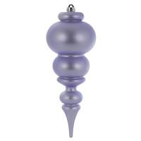 Vickerman 14" Lilac Matte Finial Ornament