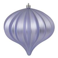 View 5.7" Lilac Matte Onion Ornament (3 pack)