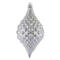 Vickerman 6" Lilac Shiny Diamond Drop Ornament (4 pack)