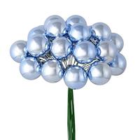 Vickerman 6" Lilac Shiny Ball Pick (2 pack)