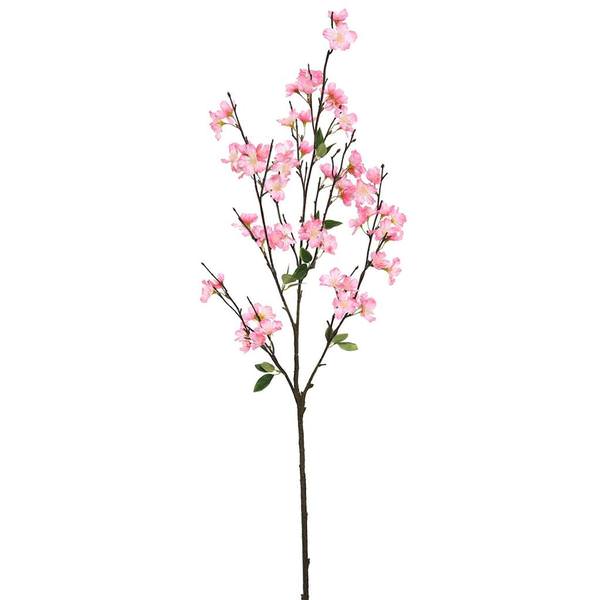 40" Artificial Pink Cherry Blossom Spray (3 pack)