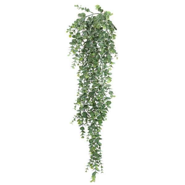 32" Artificial Hanging Mini Eucalyptus Bush (2 pack)