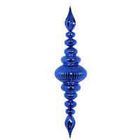 Vickerman 41" Blue Shiny Finial Ornament