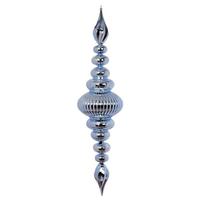 Vickerman 41" Periwinkle Shiny Finial Ornament
