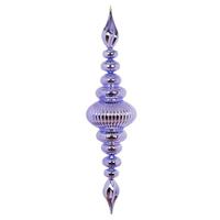 Vickerman 41" Lavender Shiny Finial Ornament