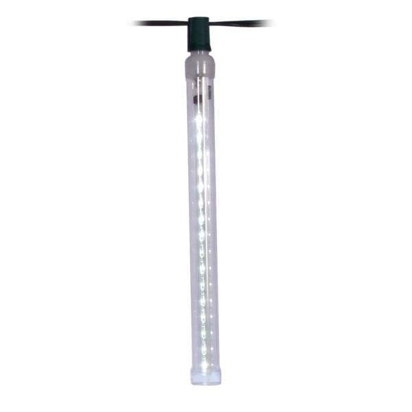 12" Warm White Snow Falling LED C7
