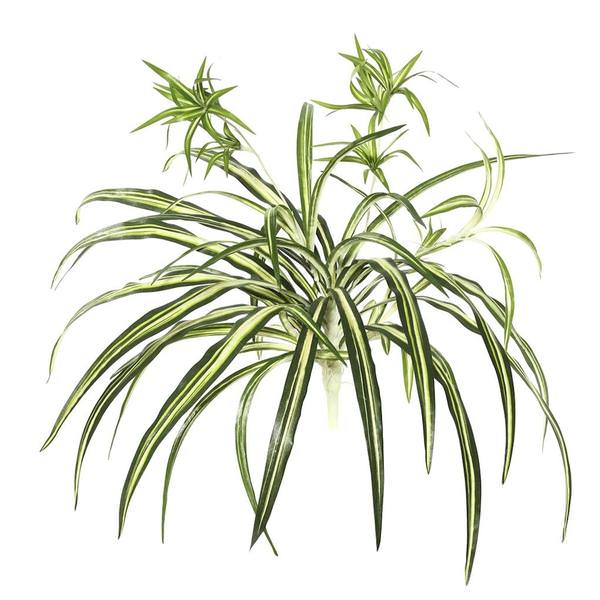 24" Artificial Spider Plant (2 pack)