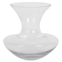 Vickerman 9" Clear Gourd Glass Vase