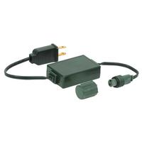 Vickerman 12" Green Wire Rectified Coaxial Power Cord (2 pack)