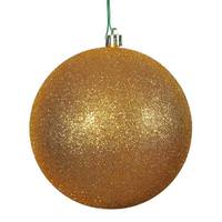 Vickerman 2.4" Antique Gold Glitter Ball Ornament (24 pack)