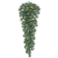 Vickerman 24" Artificial Oregon Fir Teardrop 50 Warm White Wide Angle LED Lights
