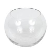 View 5" Clear Bubble Glass Vase (2 pack)