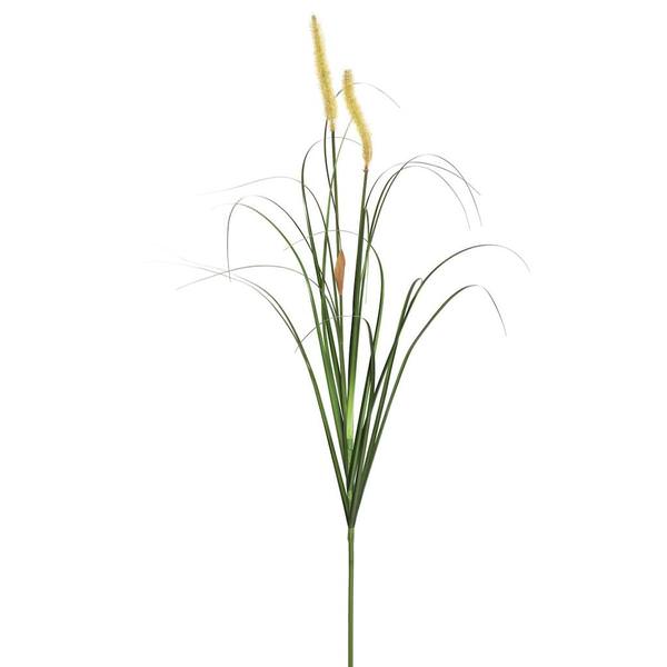 43" Artificial Green and Light Green Foxtail Grass Spray