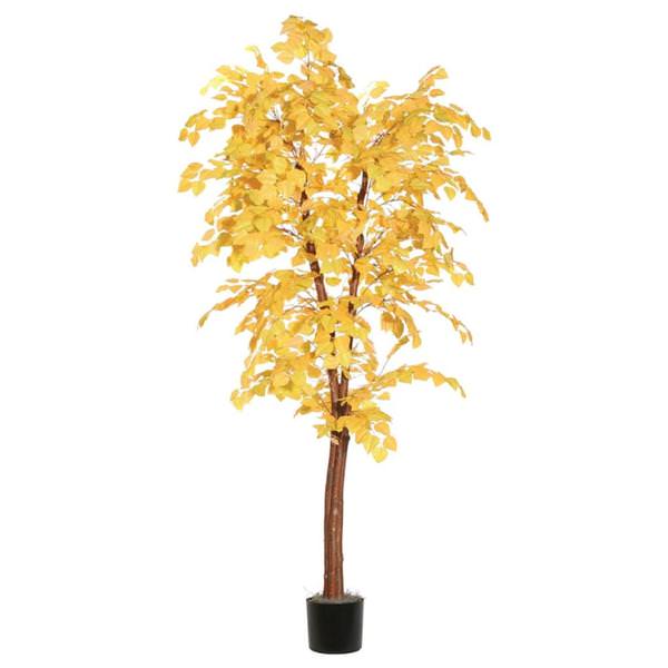 6' Artificial Golden Aspen Deluxe Tree