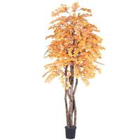 Vickerman 6' Artificial Golden Aspen Executive Tree