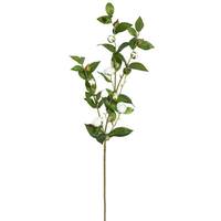 Vickerman 34" Artificial White Tea Rose Spray (3 pack)