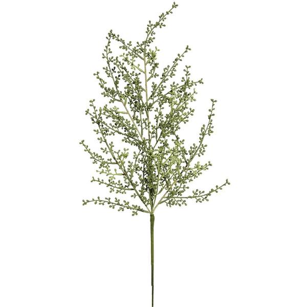 23" Artificial Green Fairhill Leaf Spray (3 pack)