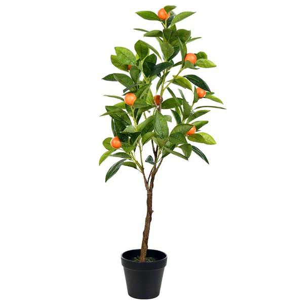 29" Artificial Potted Orange Tree