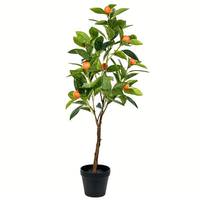 Vickerman 29" Artificial Potted Orange Tree