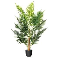 Vickerman 35" Potted Artificial Fern Palm Tree