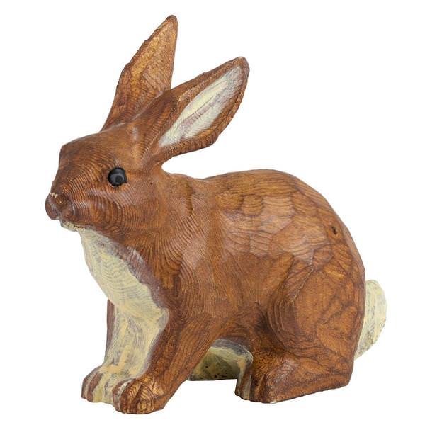 7" Brown Rabbit Figurine