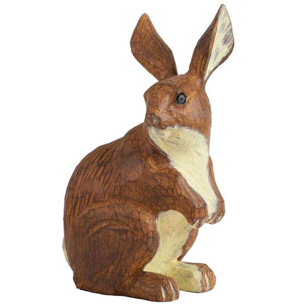 9.25" Brown Rabbit Figurine