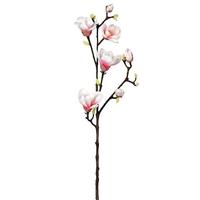 Vickerman 38" Artificial White Magnolia Stem