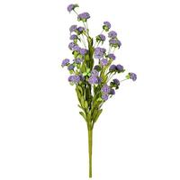 View 23" Artificial Purple Thistle Bush Spray (2 pack)