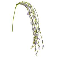 View 48" Artificial Purple Thistle Berry Hanging Stem (2 pack)