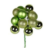Vickerman 12" Celadon Ornament Pick (4 pack)