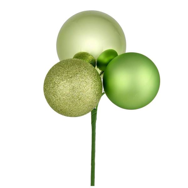 18" Celadon Ornament Pick (4 pack)