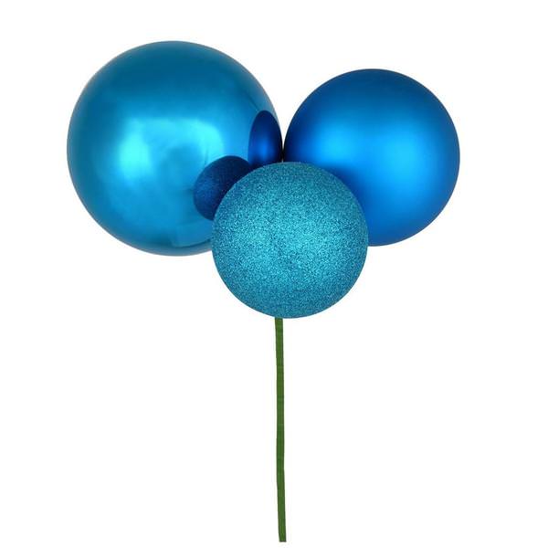 18" Turquoise Ornament Pick (2 pack)