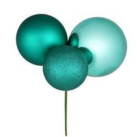 View 18" Teal Ornament Pick (2 pack)