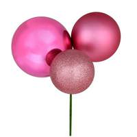 Vickerman 18" Mauve Ornament Pick (2 pack)