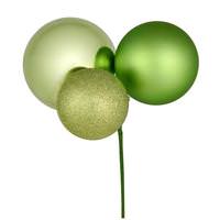 Vickerman 18" Celadon Ornament Pick (2 pack)