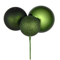 Vickerman 18" Moss Green Ornament Pick (2 pack)