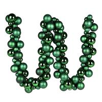 Vickerman 6' Emerald Assorted Ball Garland
