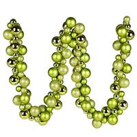 Vickerman 6' Lime Assorted Ball Garland